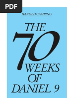 70 Weeks of Daniel Chapter 9