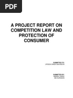 Competition Law and Protection of Consumer