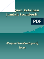 Gangguan Kelainan Jumlah Trombosit