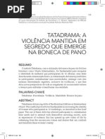 TATADRAMA A Violencia Mantida em Segredo Que Emerge Na Boneca de Pano