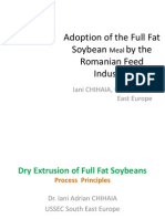 Dry Extrusion of Full Fat Soybeans Principles