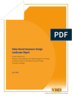 Value-Based Insurance Design Landscape Digest