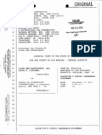 DeCrescenzo v. Scientology: Plaintiff Status Conference