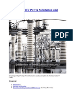 Designing of HV Power Substation and Layout