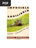 Giardinelli Mempo - Imposible Equilibrio