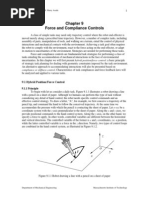 Force and Compliance Controls: 9.1 Hybrid Position/Force Control