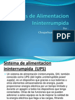 Resumen Sistemas de Alimentacion Ininterrumpida Choquehuanca Puma