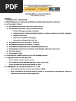 Esquema de Documentos de Gestion