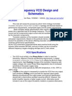 High Frequency VCO Design and Schematics