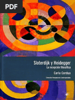 Cordua Carla - Sloterdijk Y Heidegger La Recepcion Filosofica