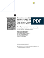 Garcia Et Al 2012. Brucelosis, Condicion Socioeconomica Familiar y Calidad de Vida