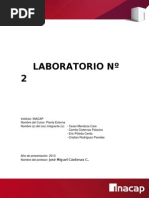 Informe de Laboratorio #2 Planta Externa