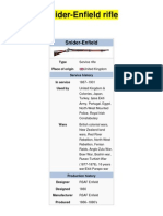 Snider-Enfield Rifle