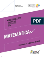 Matematica 8vo A 10mo