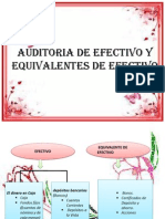 Auditoria de Efectivo y Equivalentes de Efectivo