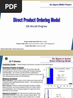 Product Order Cycle Time Six Sigma Case Study