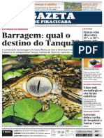 Jornal Gazeta de Piracicaba 