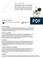 7 Pasos para Unas Estrategias de Pensamiento Crítico en Matemáticas - Ehow en Español