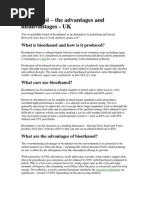 Bioethanol - The Advantages and Disadvantages - UK: What Is Bioethanol and How Is It Produced?