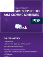 Self-Service Support For Fast-Growing Companies