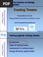 Cooling Towers: Training Session On Energy Equipment