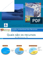 Powerpoint 1 - Recursos Hídricos