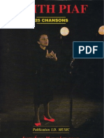 Book Edith Piaf - 25 Chansons