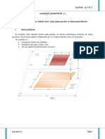 Schimbul Termic Prin Radiatie Intre 2 Placi Plan Paralele Cu Dimensiuni Diferite