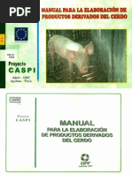 Manual Paa La Elaboracion de Productos Derivados Del Cerdo