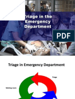 Triage in The Emergency Department With Posters