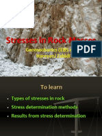 Stress N Rock Masses