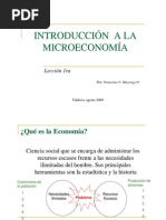 Introducción A La Macroeconomía (Lección 1)