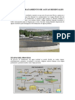 Planta de Tratamiento de Aguas Residuales: Etapas Del Proceso