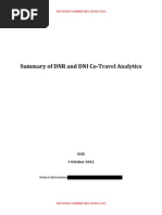 NSA White Paper: Summary of DNR and DNI Co-Travel Analytics (Oct. 2012)