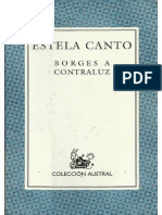 Estela Canto - Borges A Contraluz