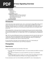 Analog E&M Voice Signaling Overview