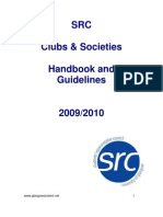 GUSRC Clubs & Societies Handbook 2009