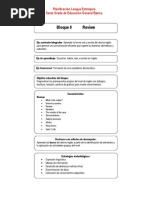 Planificacion de INGLES 6to