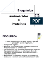 Aminoácidos e Proteínas