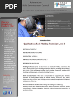 Automotive Welding Technician Level3