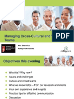 Managing Cross Cultural and Virtual Teams Slides