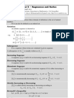 Chap 02 Real Analysis: Sequences and Series