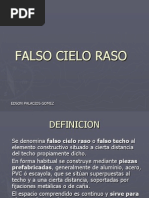 Falso Cielo Raso