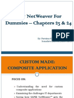 Sap Netweaver For Dummies - Chapters 23 & 24: By: Purnima Kapoor (9502911) Sonashree Jaiswal (12609127)