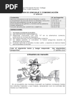 Prueba Lenguaje 2° IIS