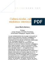 Cultura Escolar, Cultura Mediática: Intersecciones (Prólogo)