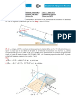 TEMA I Problemas - Sistemas de Fuerzas