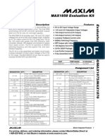 MAX1858 Evaluation Kit: General Description Features