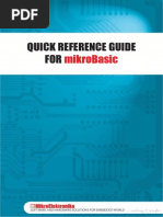 Quick Reference Guide For: Mikrobasic