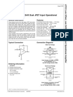 Datasheet LF412CN